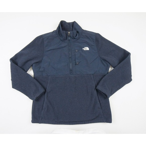 The North Face Sweaters - North Face Sweater Womens Large Blue Fleece 1/2 Zip Pullover Outdoors Ladies